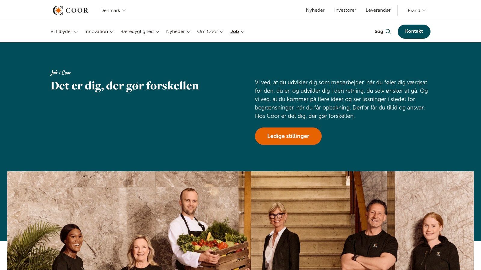 Coor Danmark – Facility service