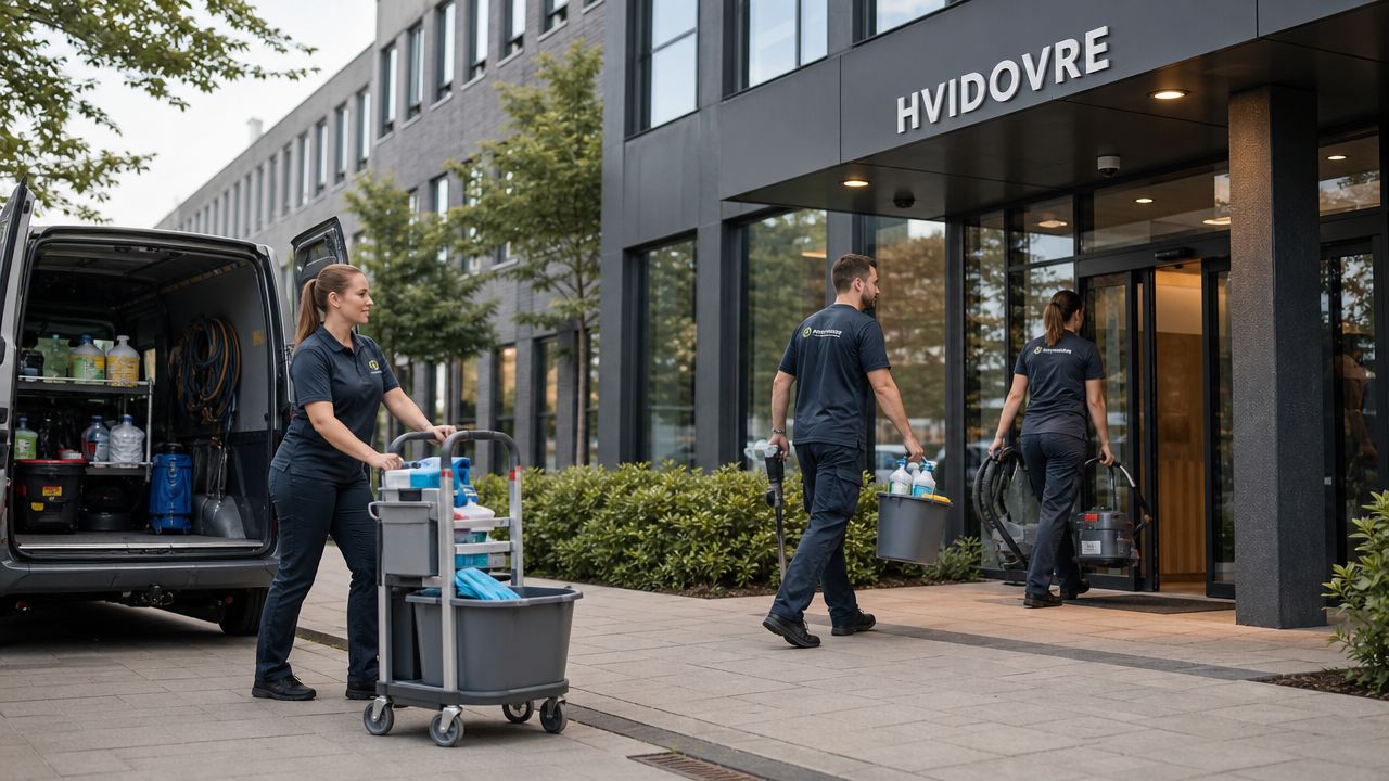 Professionelle akutte gulvrengøringstjenester i Hvidovre.